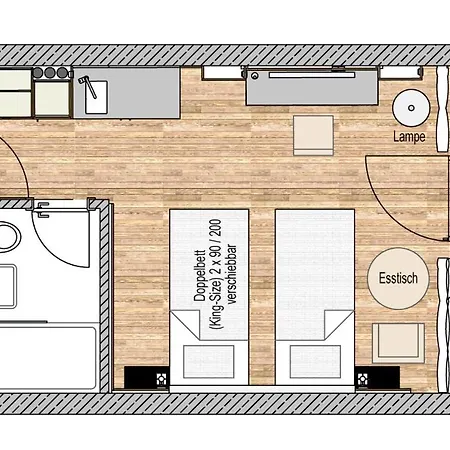 Отель Boardinghouse Rundum
